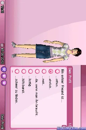 Element Girls - Love, Fashion & Friends (Europe) (En,Fr,De,Es,It) screen shot game playing